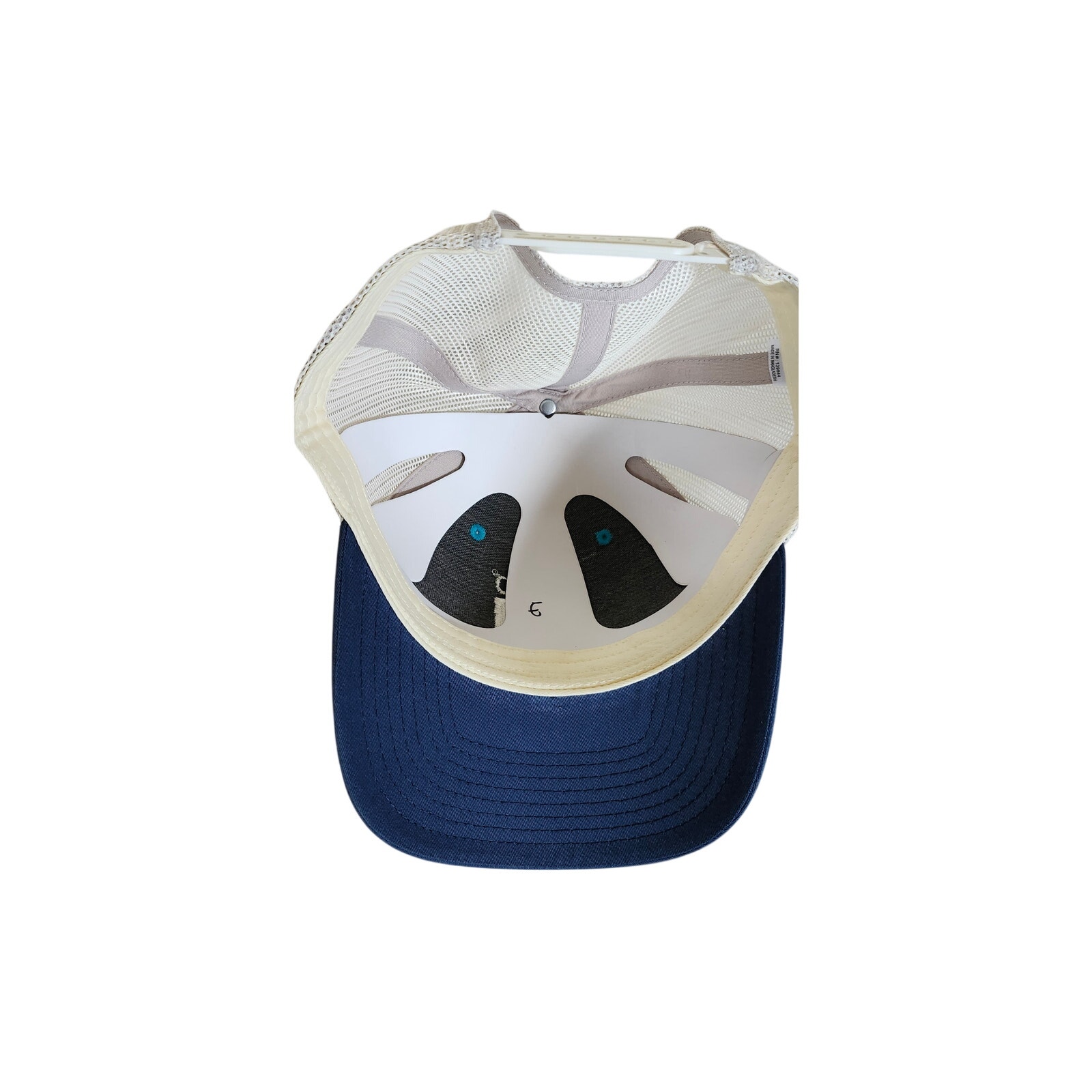 Nemo Equipment Trucker Hat Snapback Mesh Outdoor Camping Hiking Blue White New — image 3 of 3